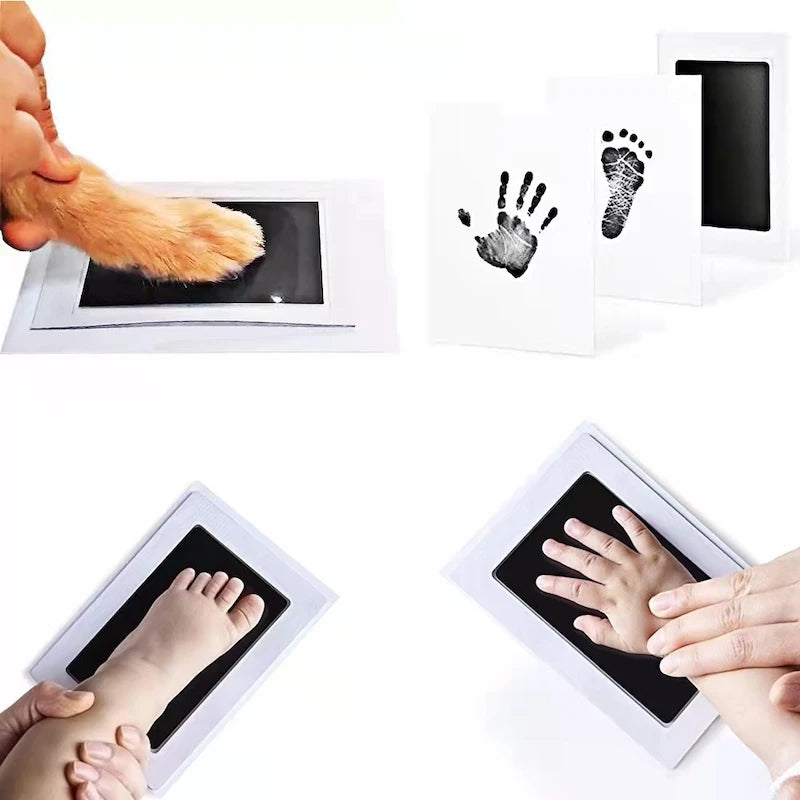 DIY Baby  Footprints And Handprint Ink Pads Kits - MONLANE