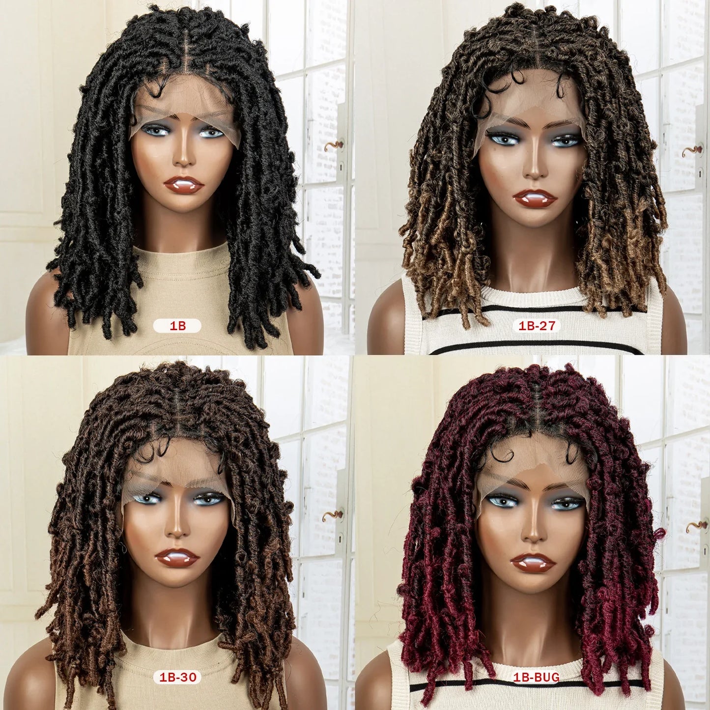 Dreadlocks Braided Lace Frontal Wig