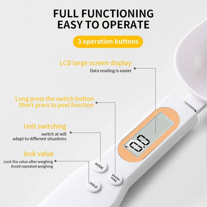 Digital Kitchen Scale Spoon