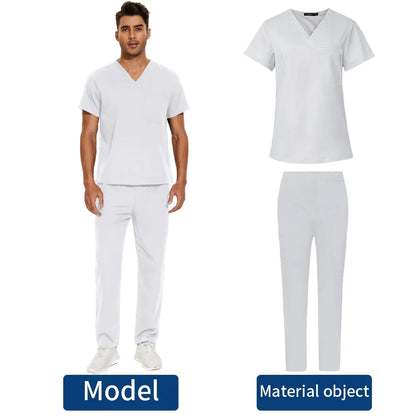 V Neck Scrub sets for men