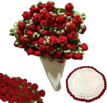 1pcs Finished Flower Bouquet Blanket