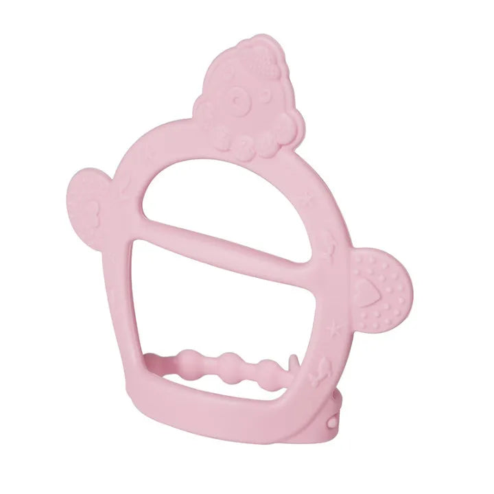 Baby Silicone Training Toothbrush Teething Ring