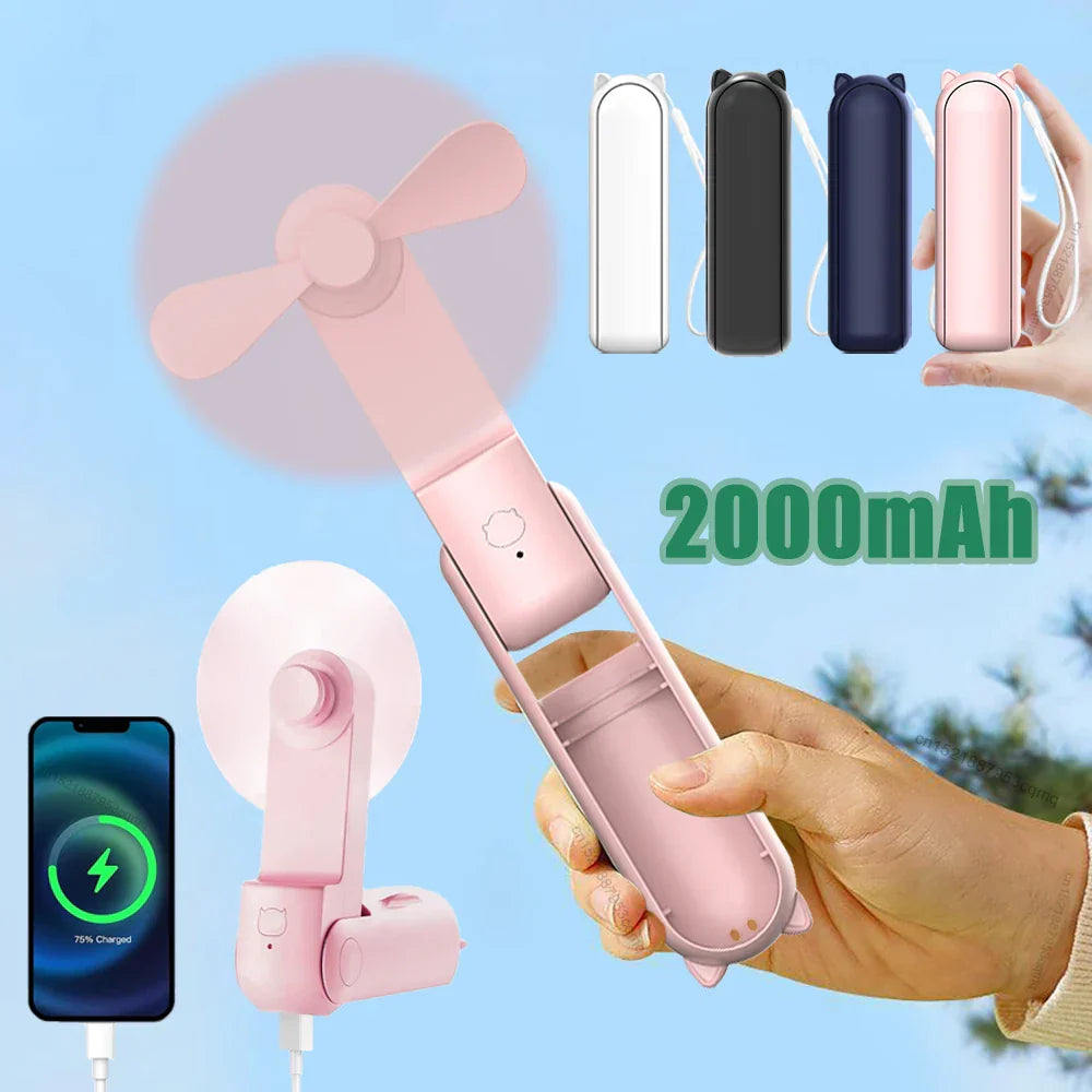 Mini Portable Handheld Fan