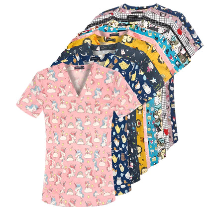 Scrub tops