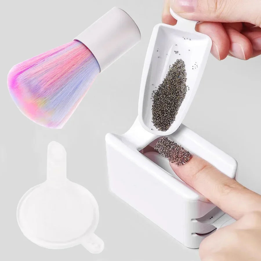 Portable Dip Powder Nail Art Kit