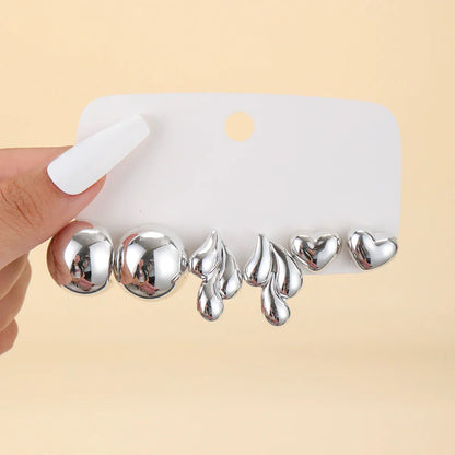 Cross-Border minimalist C-earrings