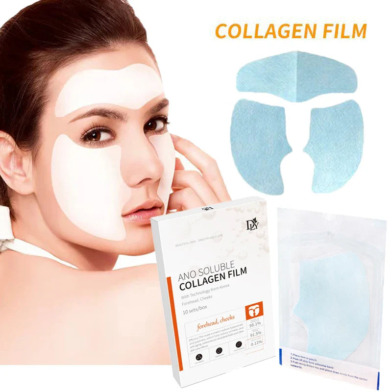 Water Soluble Collagen Film Gel Facial Mask