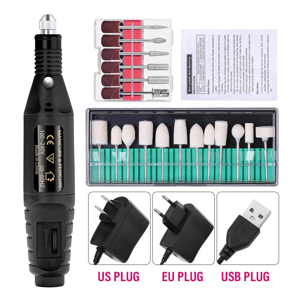 Portable Electric Nail Drill
