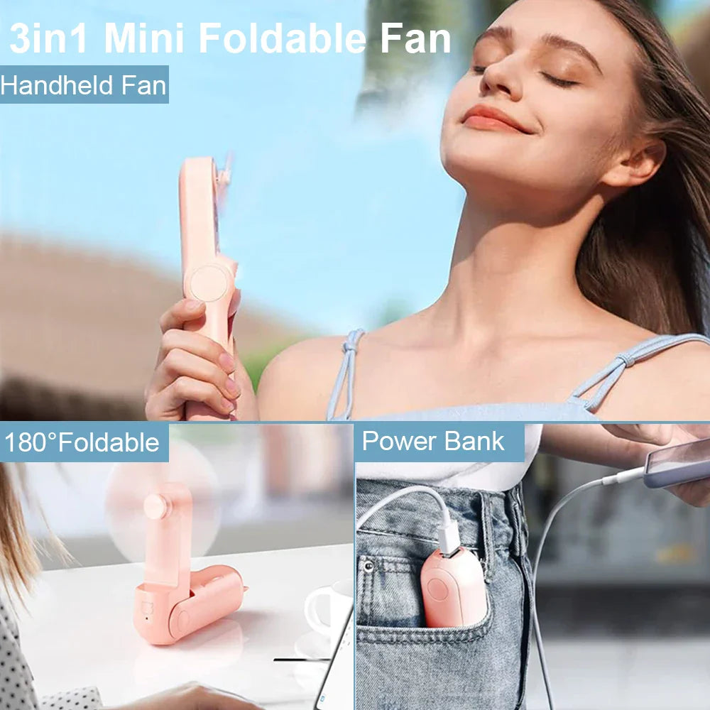 Mini Portable Handheld Fan