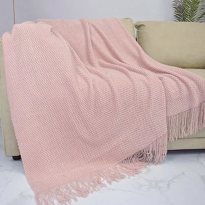 Decorative Knitted Blanket