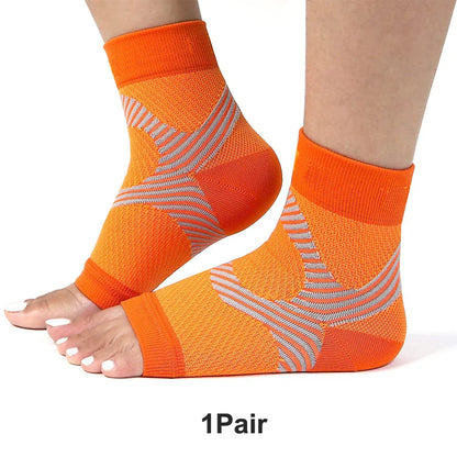 1Pair Sports Ankle Brace Compression Socks