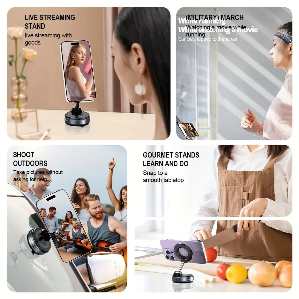 Magnetic Phone Holder Foldable 360° Rotation