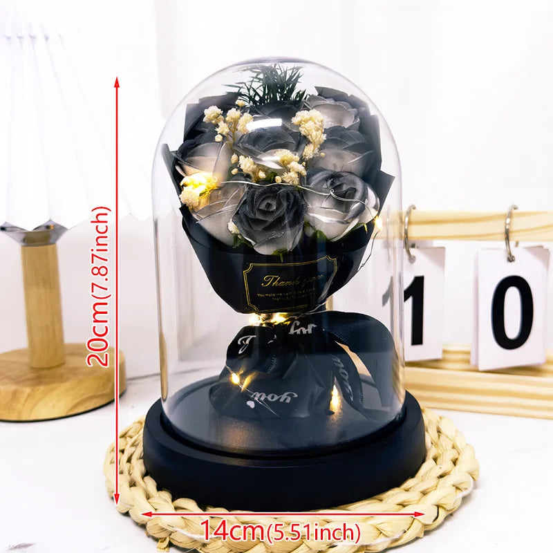 Eternal LED Light Acrylic Flower