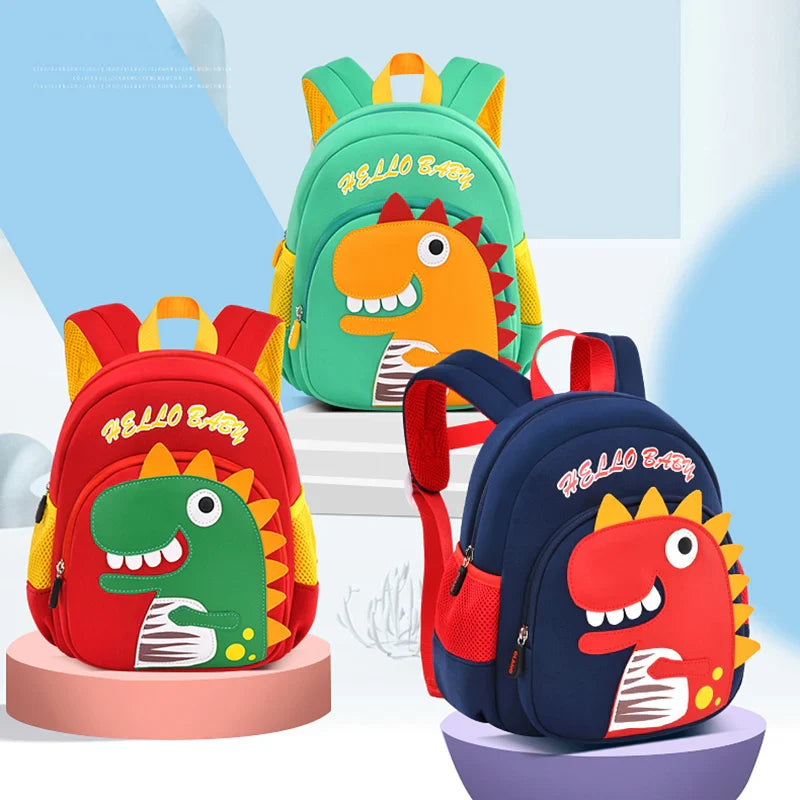 3D Dinosaur School Backpacks