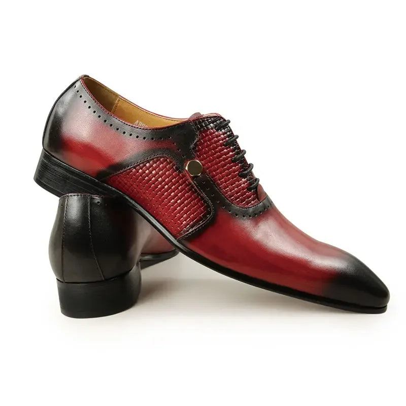 Business Leather Lace-Up shoes