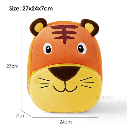 3D Lion School Backpacks