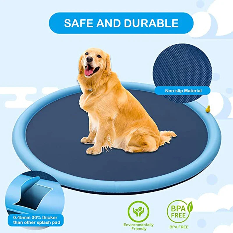 Dog Splash Sprinkler Pad