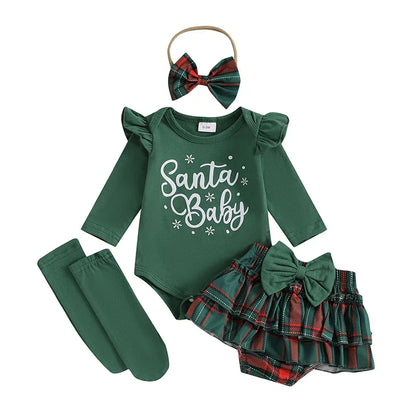 Baby Girl Christmas Outfit