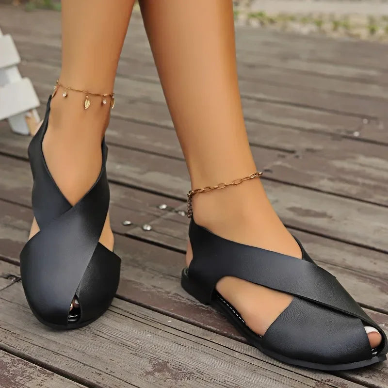Summer Closed-Toe Sandals