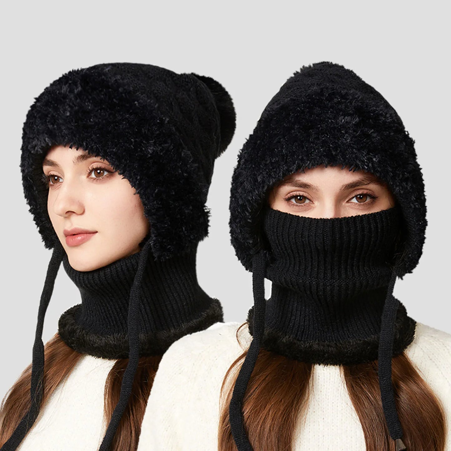 Windproof Winter Knitted Hat