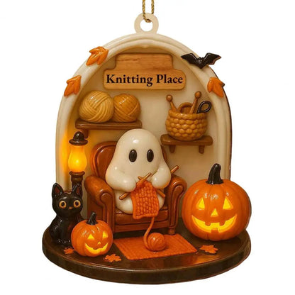 Warm Spooky Halloween Ornaments
