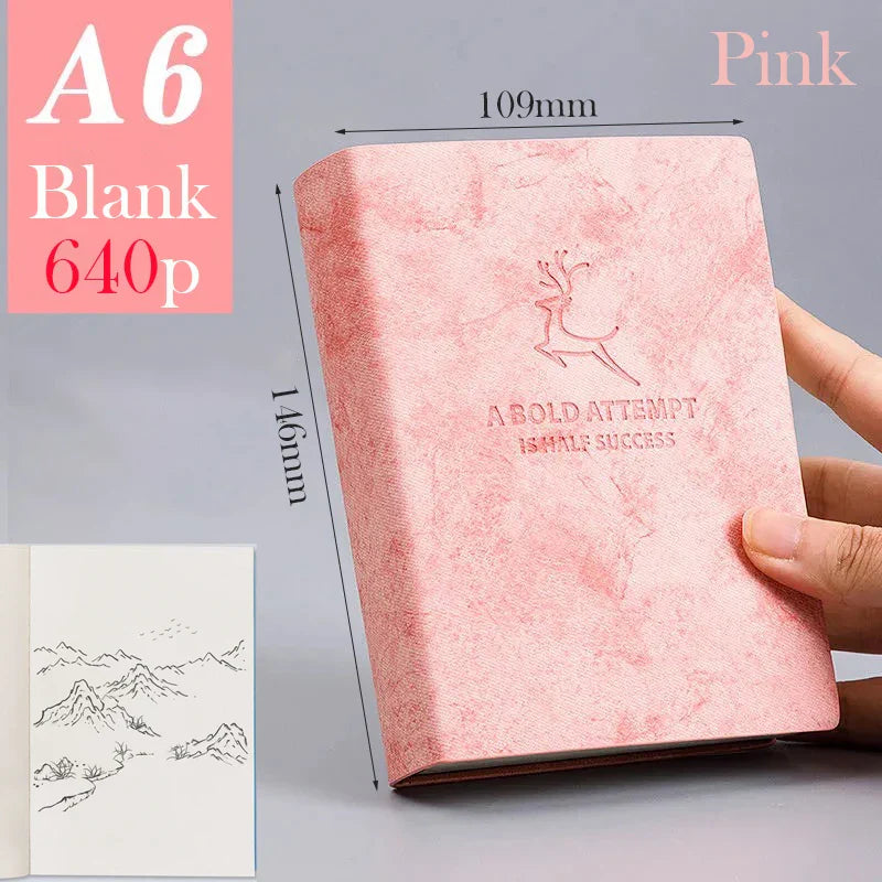 Super Thick Leather Sketchbook