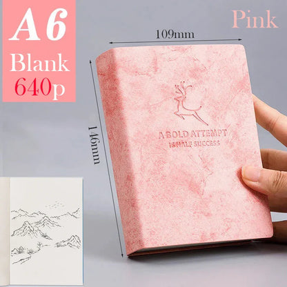 Super Thick Leather Sketchbook