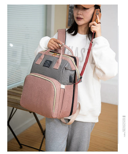 Foldable Baby Crib Backpack