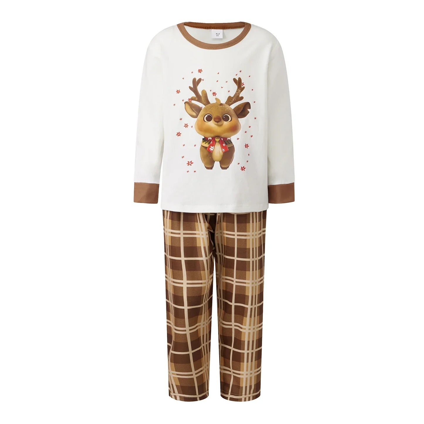 Elk Print Family Pajamas Matching Sets