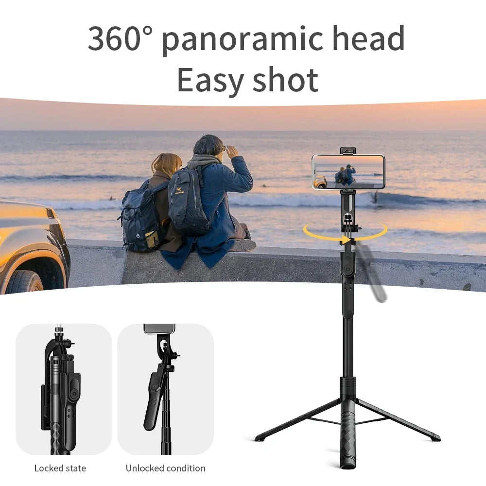 3-axis Anti-shake Head Selfie Stick Mobile Phone Holder