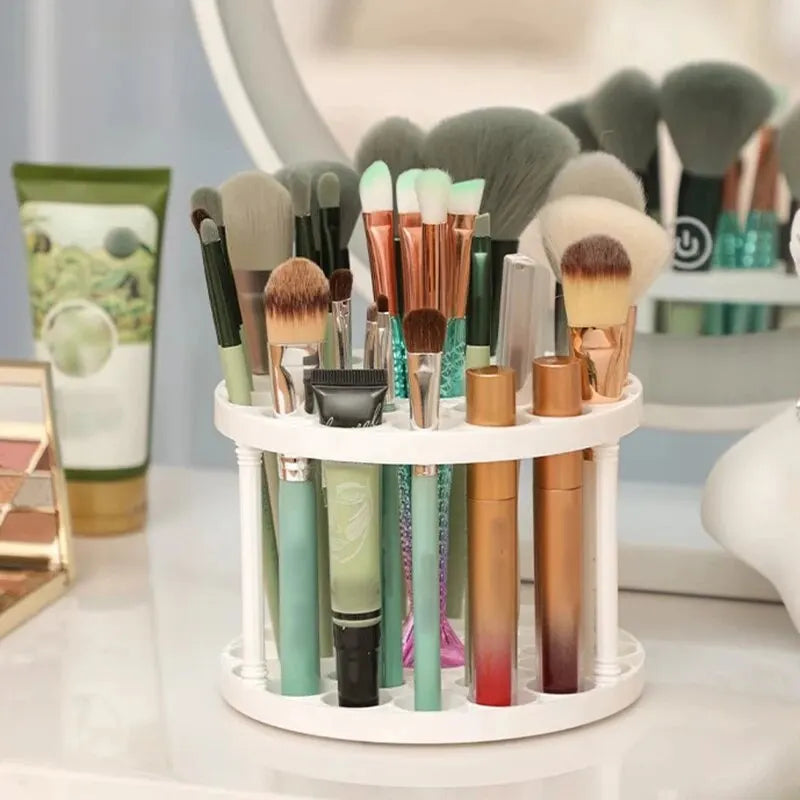 Makeup Brush Storage Rack