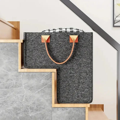 L-Shape Stair Basket