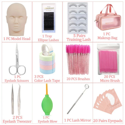 Eyelash Extension Training Kit