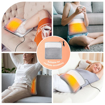 Soft Plush Electric Foot Heating Pad