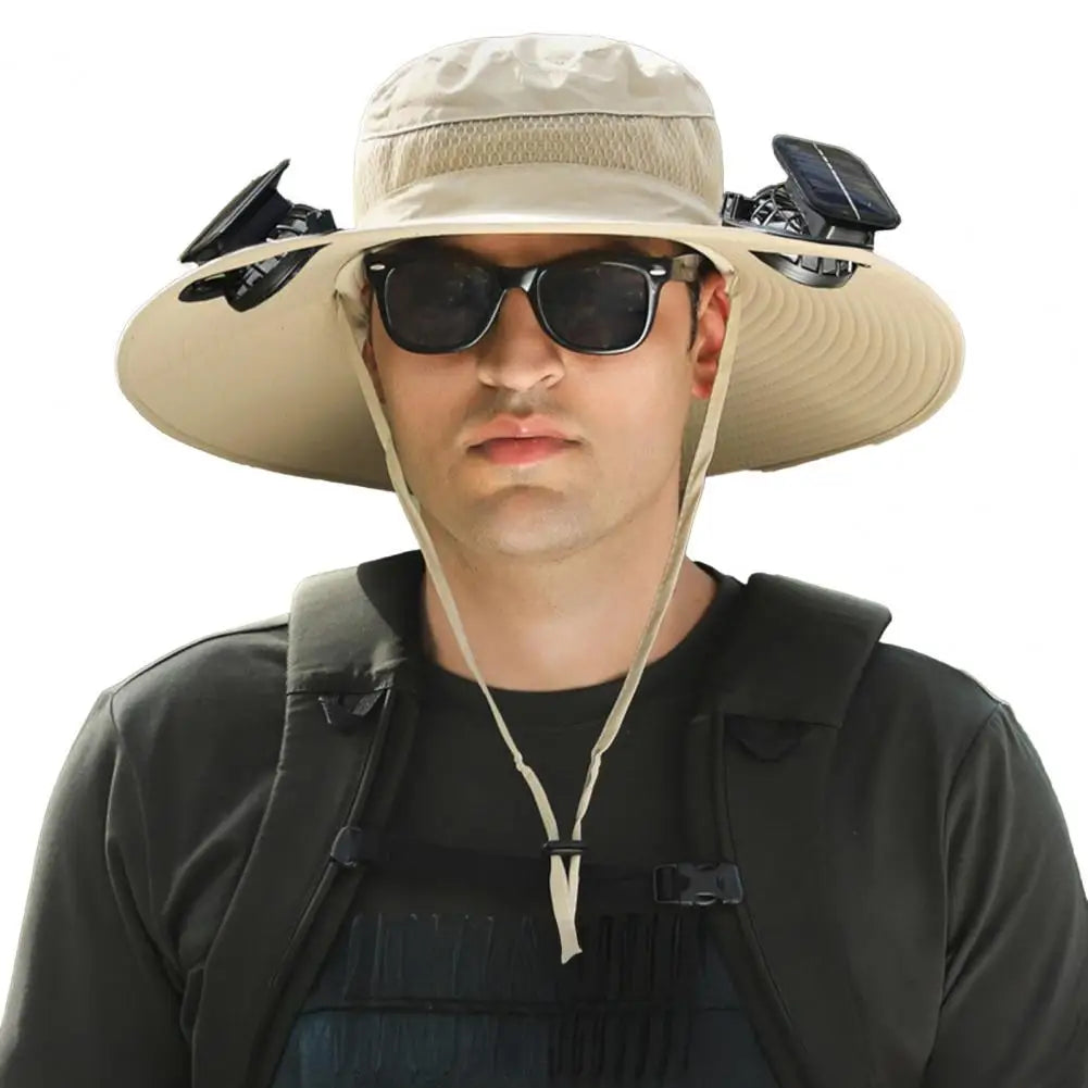 Solar Fan Hat