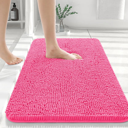 Thick Absorbent Shaggy Bath Mat