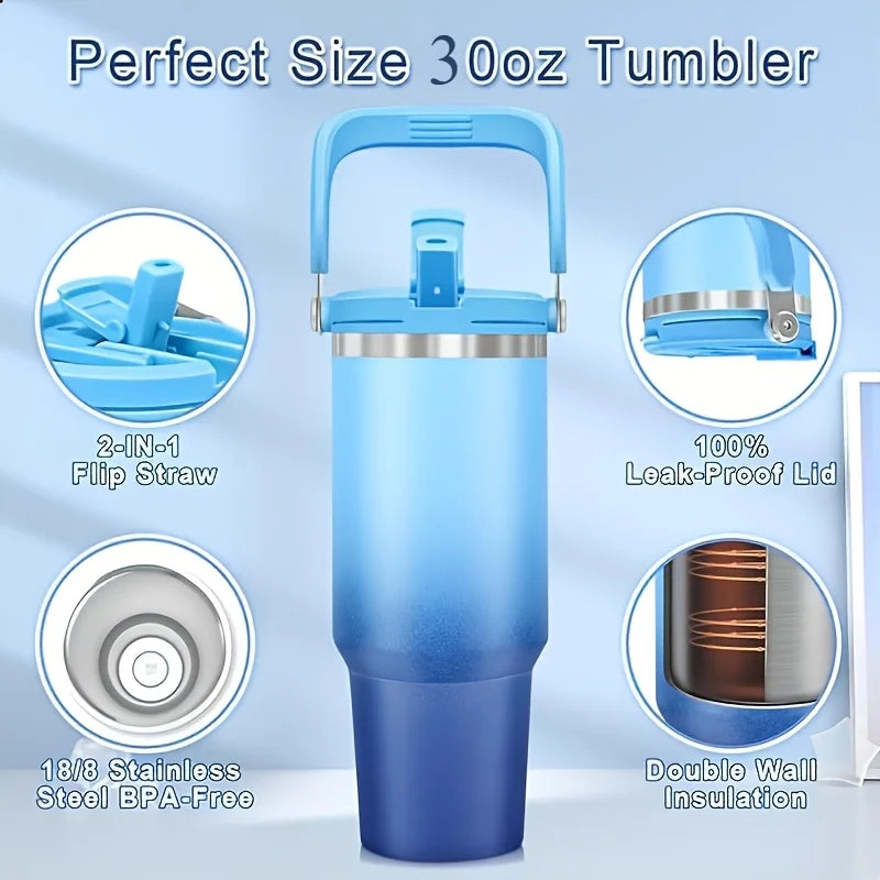 Large Capacity Stainless Steel Vacuum Tumbler