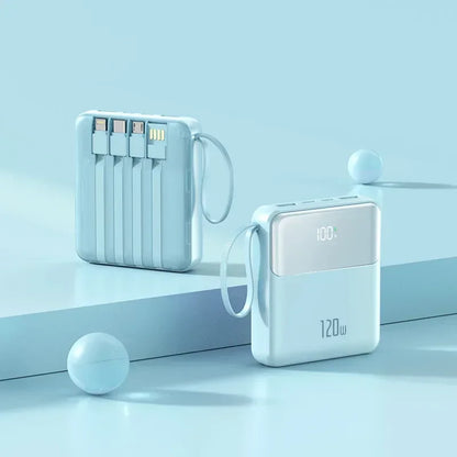 Portable 120W Fast Charging Power Bank