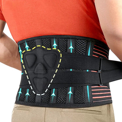 Lower back brace, view 16