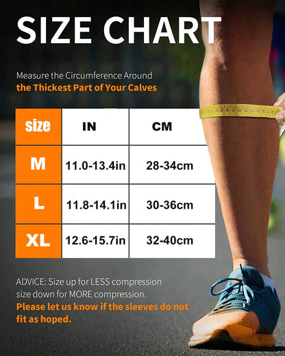 1Pcs Sport leg Compression Calf Sleeves Leg