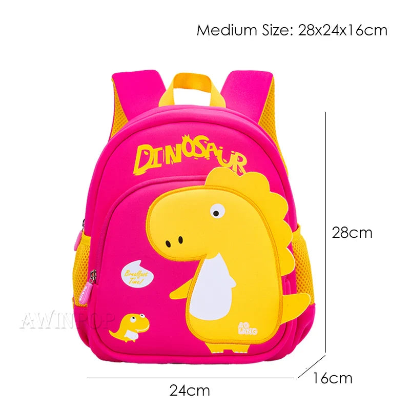 3D Dinosaur School Backpacks