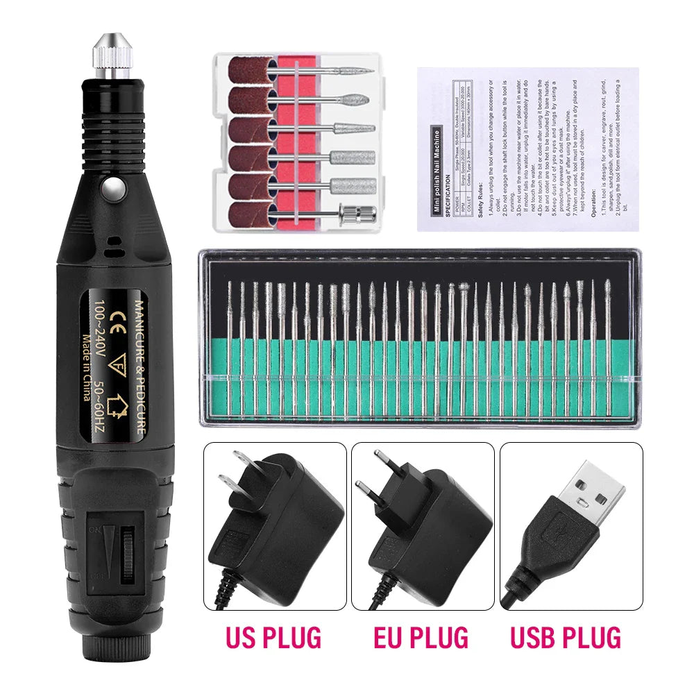 Portable Electric Nail Drill