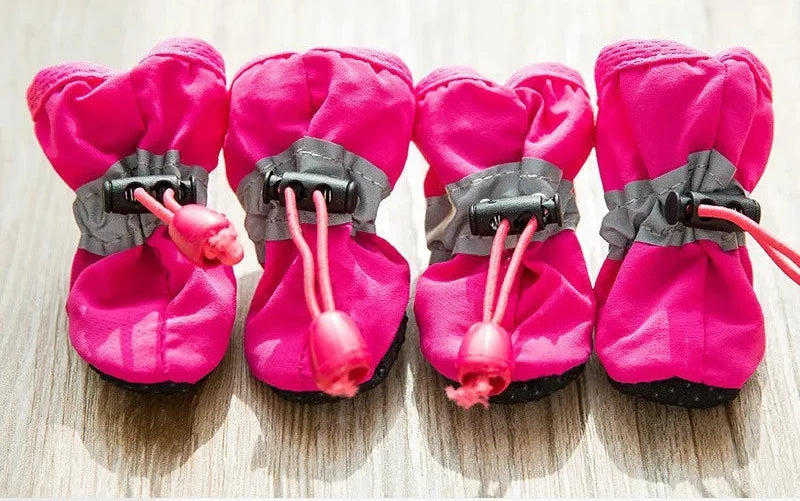 Canvas dog shoes, view 8