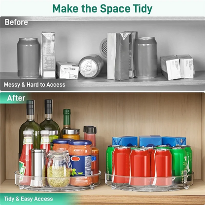 '-Non-Skid Fridge Organizer Organizer