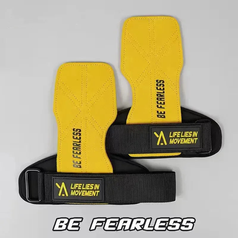 Professional Cowhide Gym Gloves