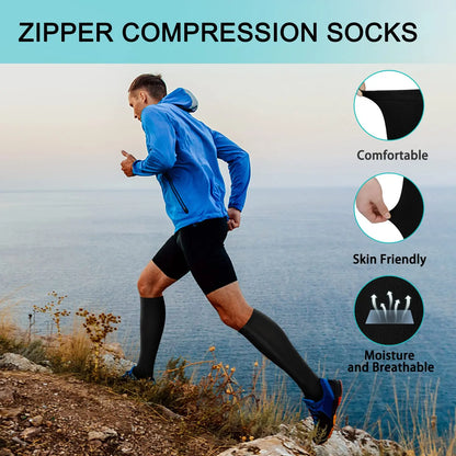 Medical Zipper Compression Socks