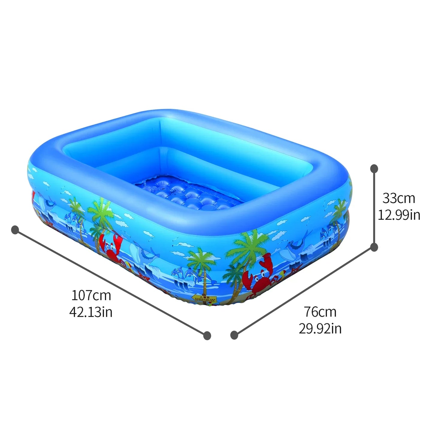Inflatable Ball Pit Pool for Kids, Toddlers, Adults