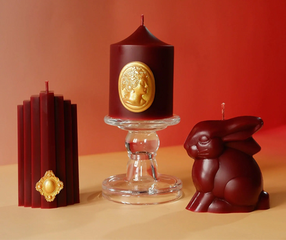 French Vermilion Aromatherapy Candles - MONLANE