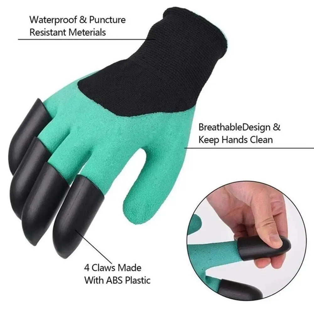 Garden Digging Gloves with claws