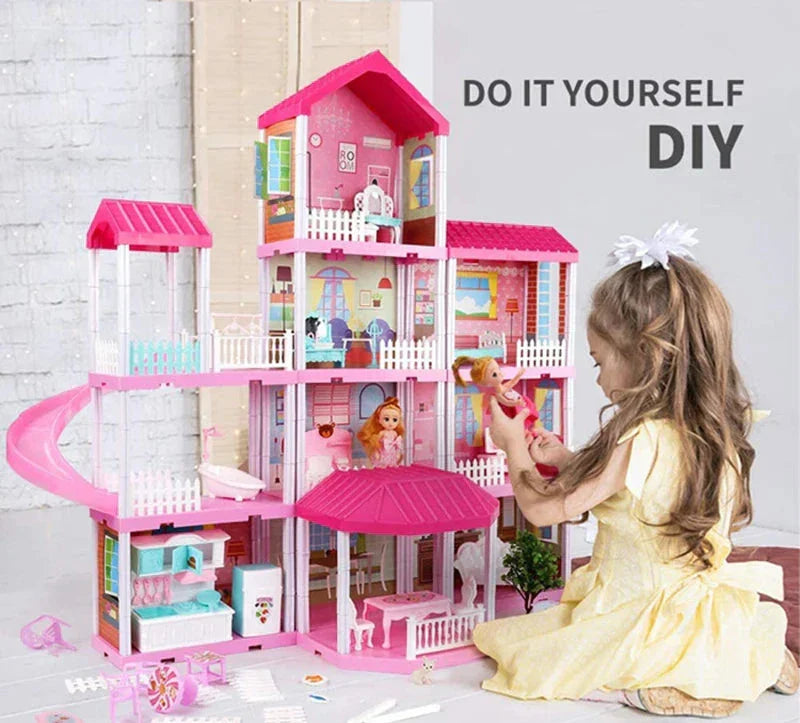 Big House DIY Dollhouse